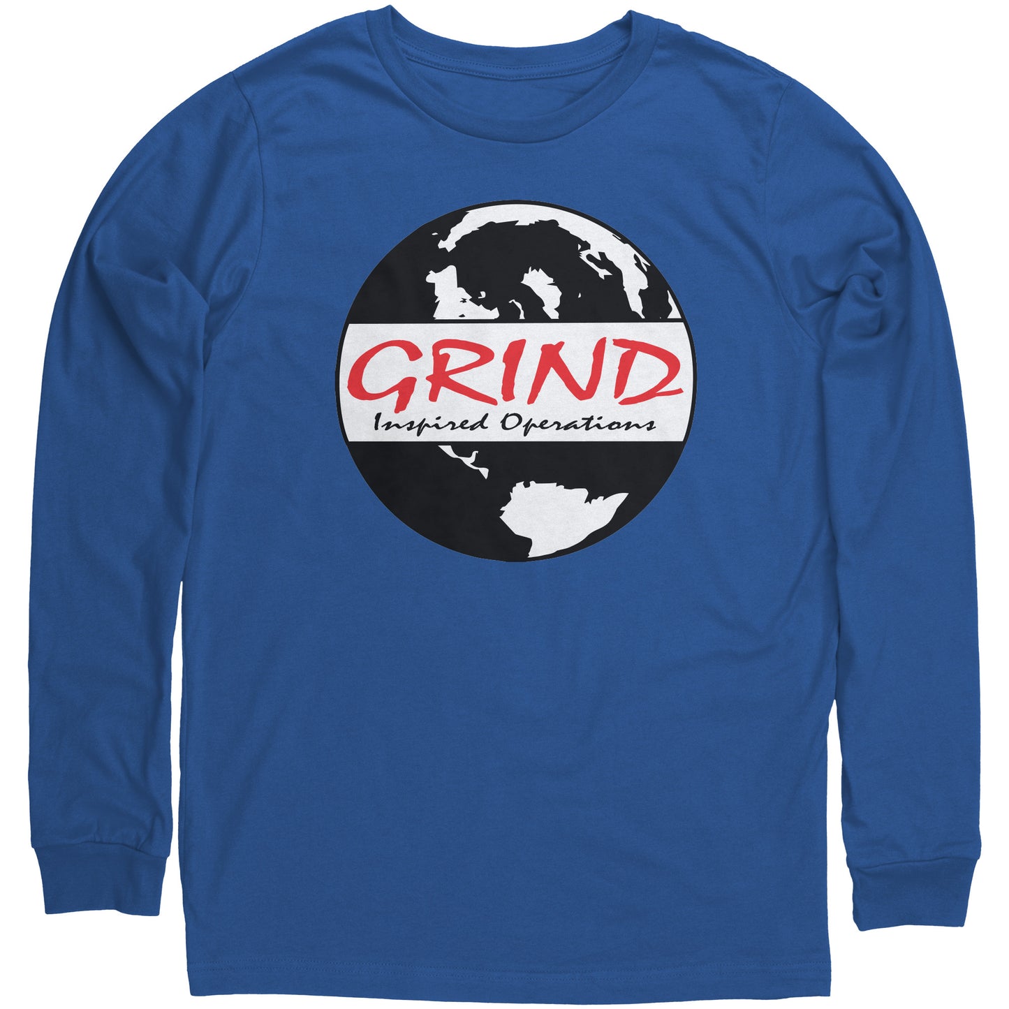 Grind Inspired Canvas Long Sleeve Shirt