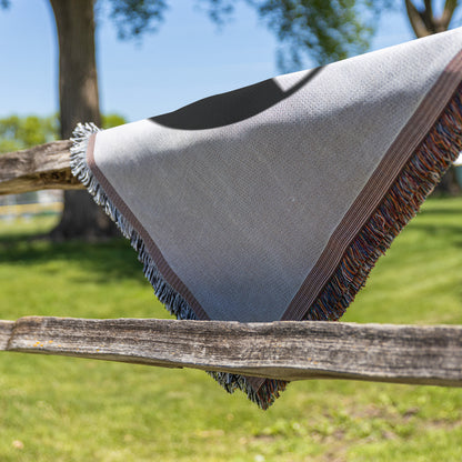 Grind Inspired Operations Logo Woven Blanket