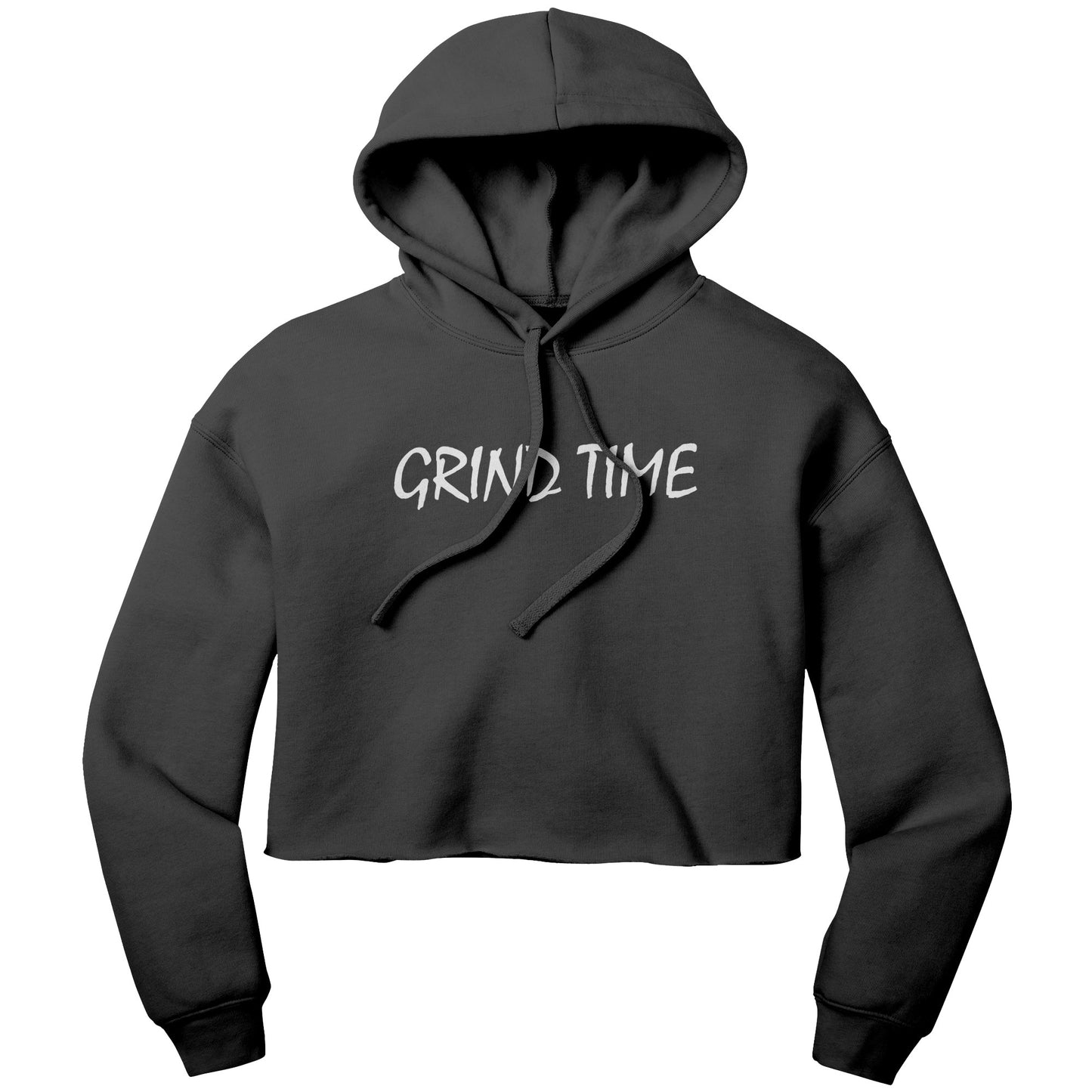Grind Time Crop Fleece Hoodie