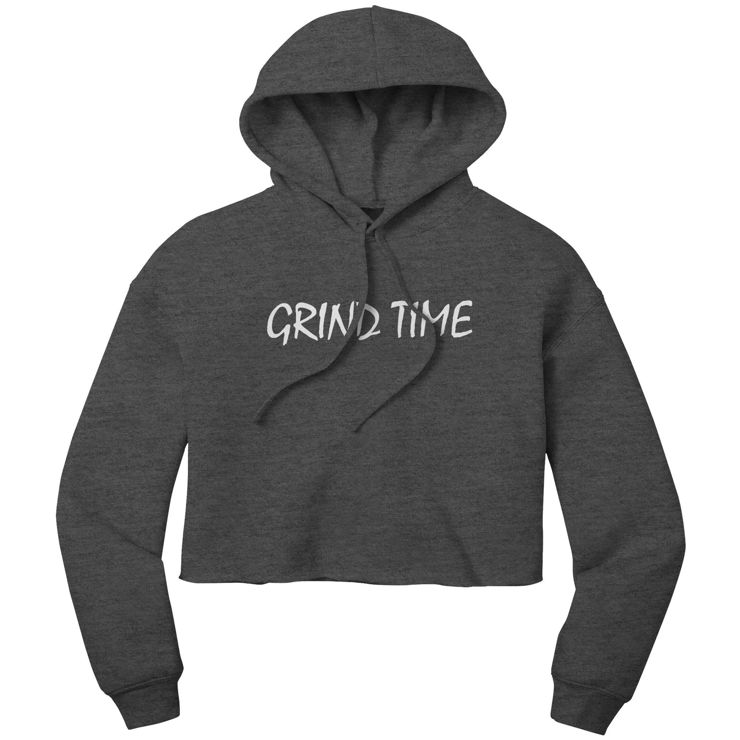 Grind Time Crop Fleece Hoodie