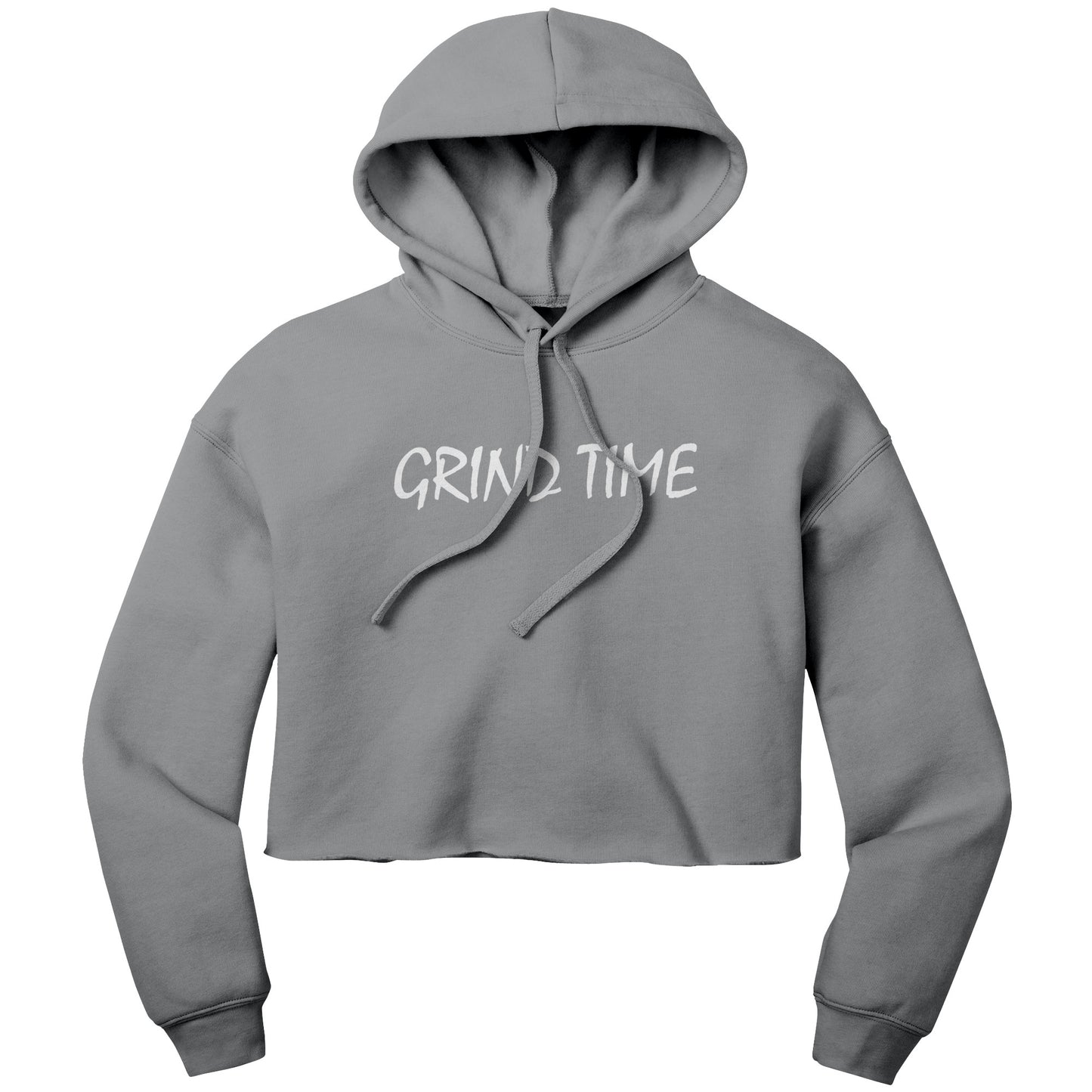 Grind Time Crop Fleece Hoodie