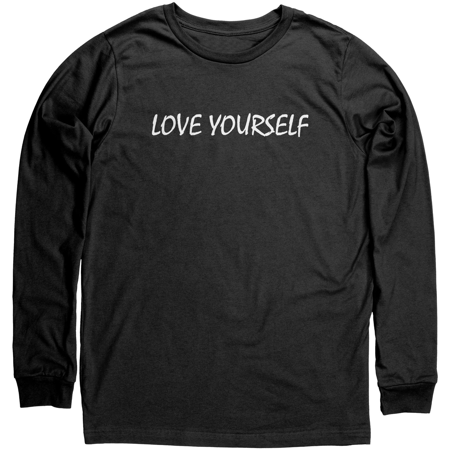 Love Yourself Canvas Long Sleeve Shirt