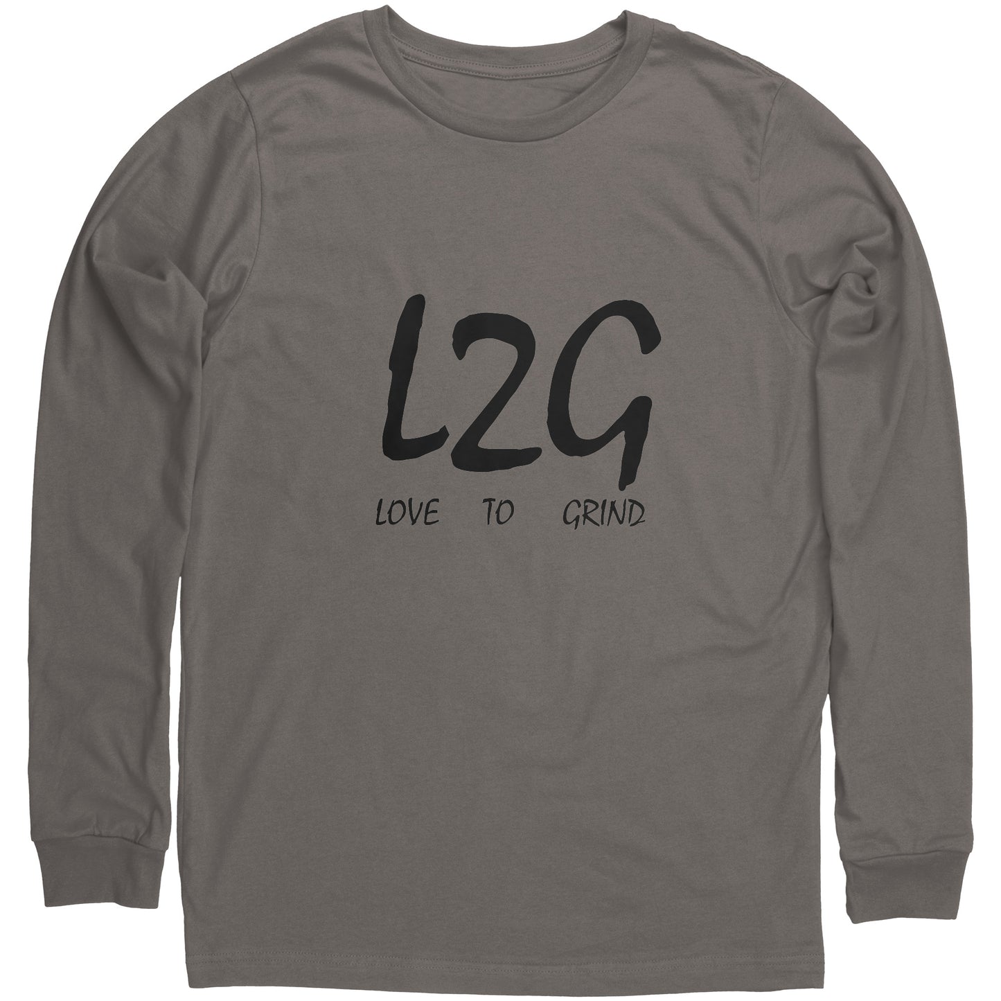 Love to Grind Canvas Long Sleeve Shirt