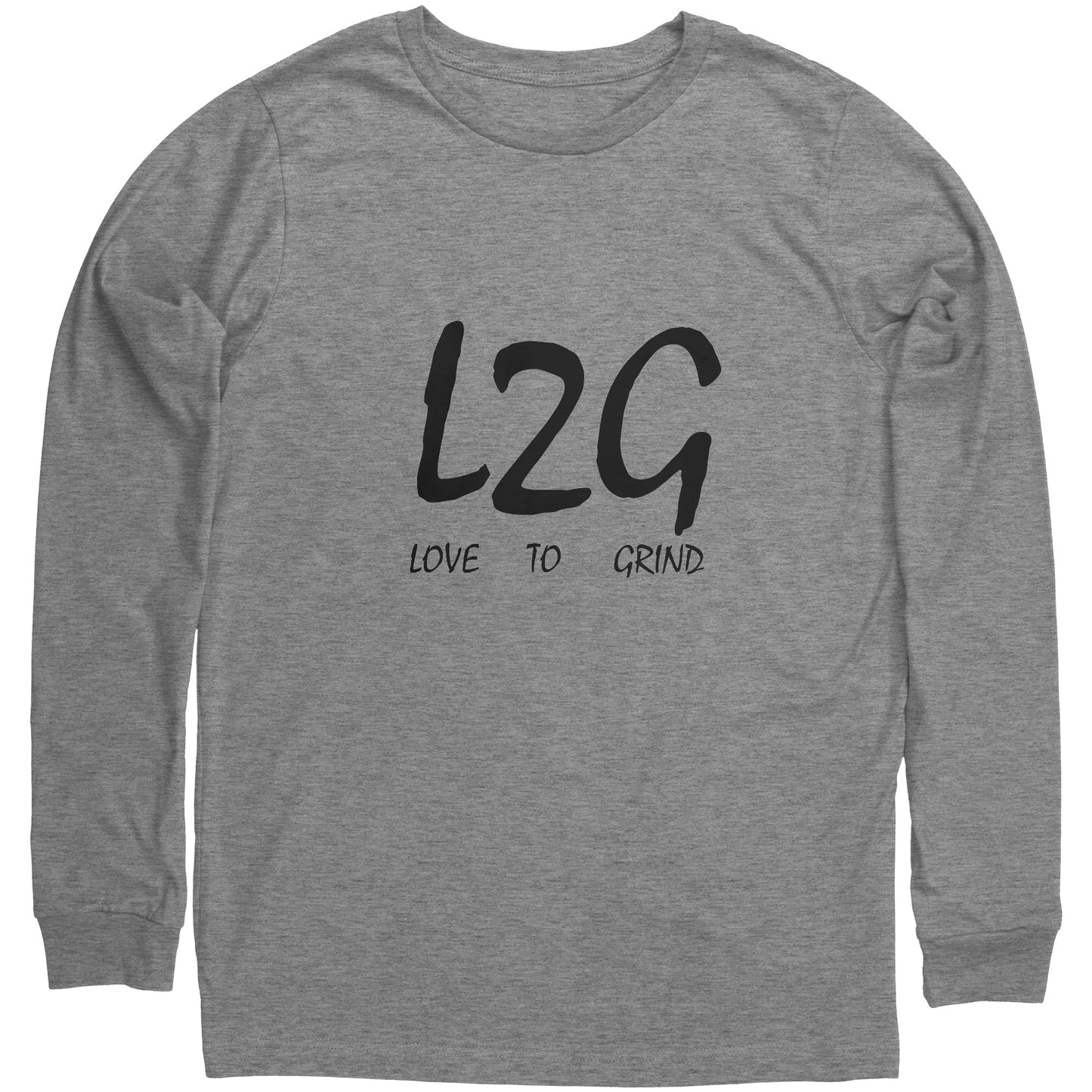 Love to Grind Canvas Long Sleeve Shirt