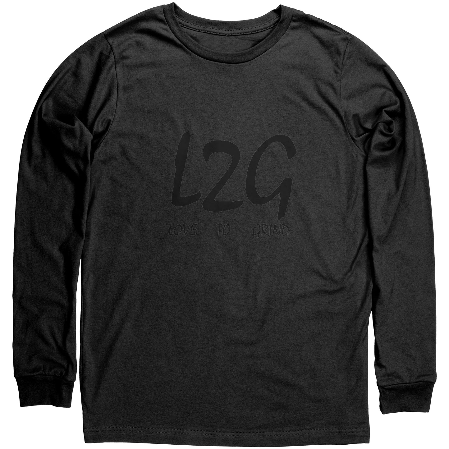 Love to Grind Canvas Long Sleeve Shirt