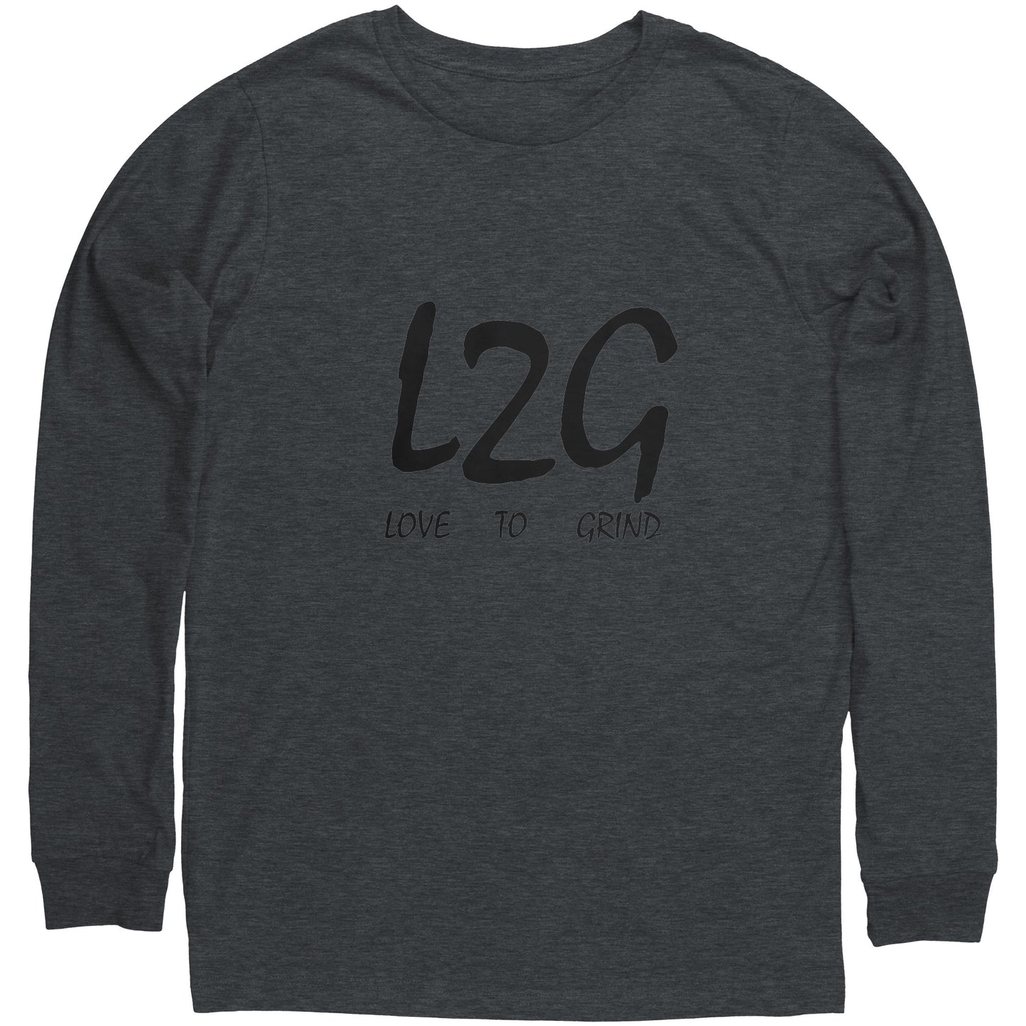 Love to Grind Canvas Long Sleeve Shirt
