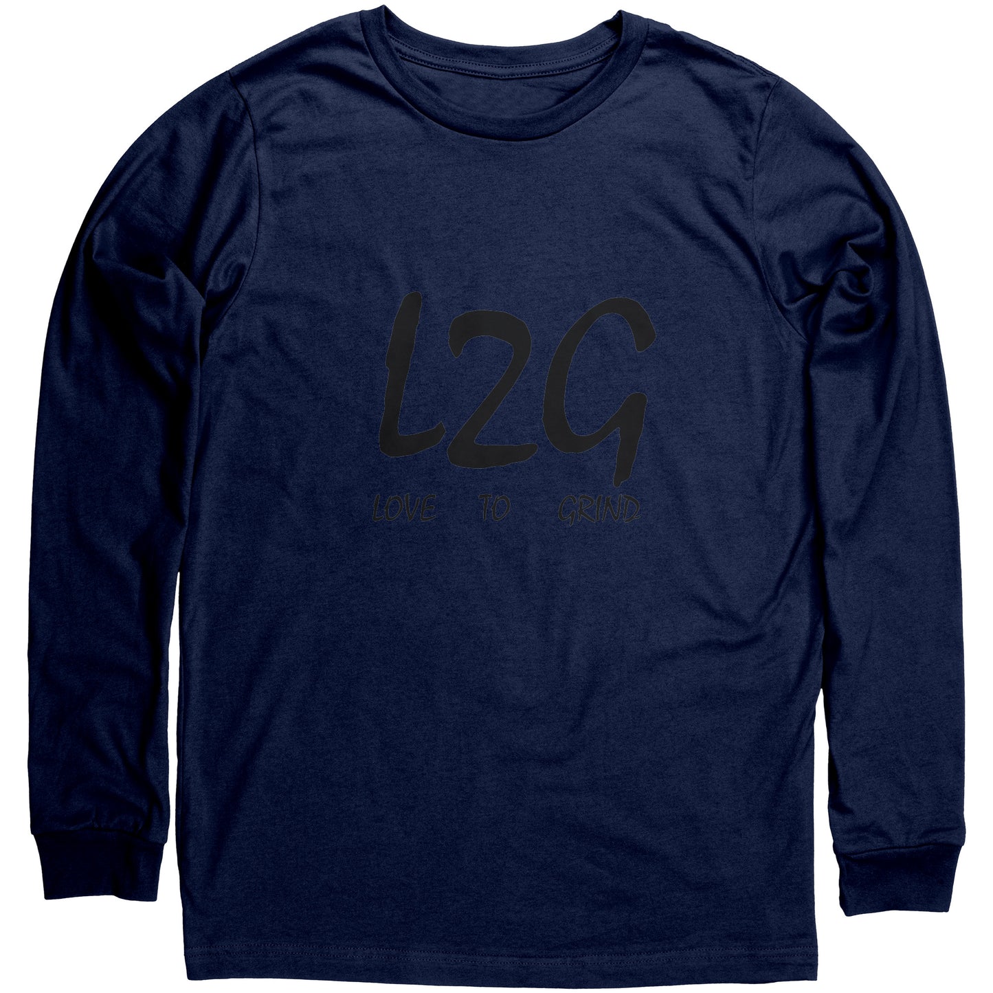 Love to Grind Canvas Long Sleeve Shirt