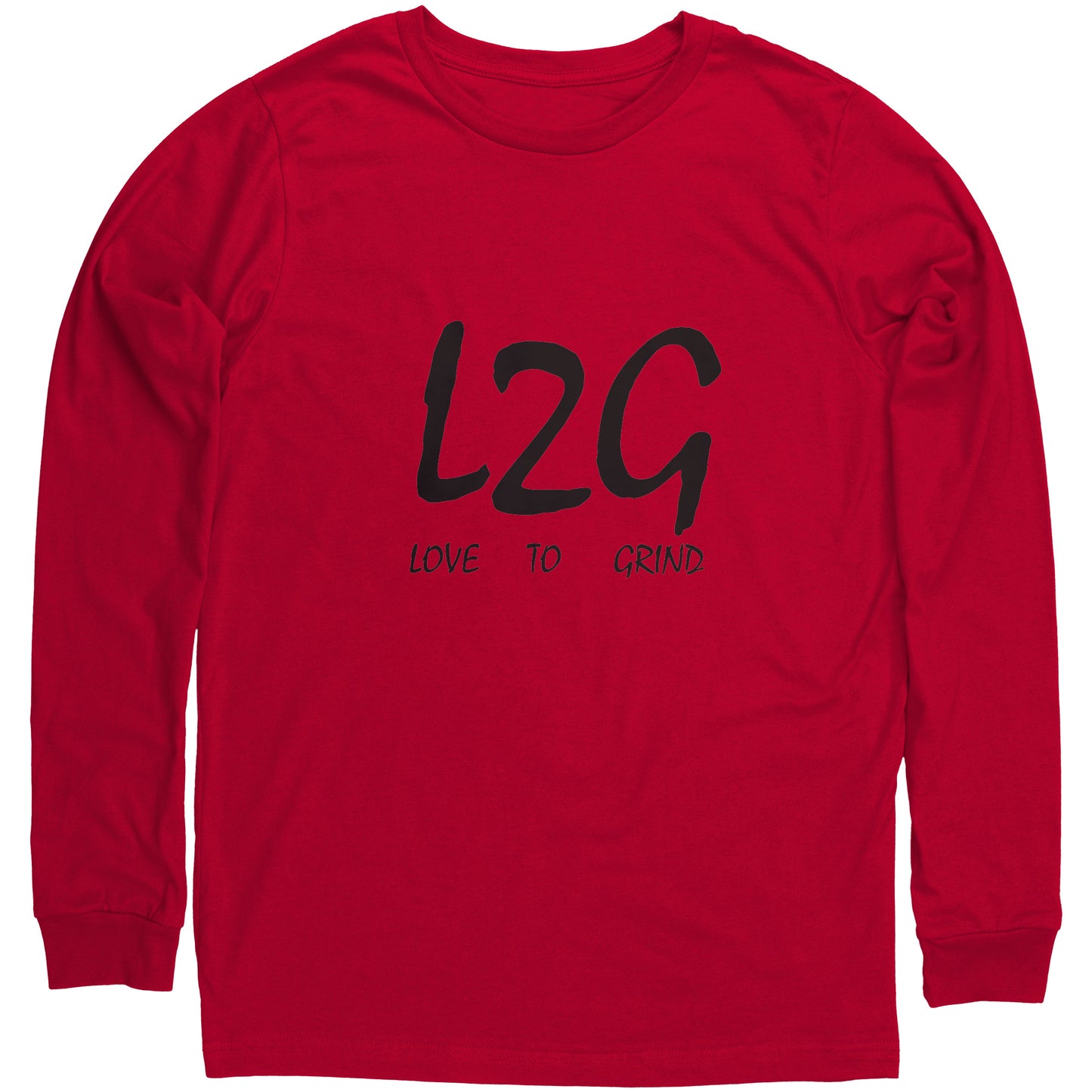 Love to Grind Canvas Long Sleeve Shirt