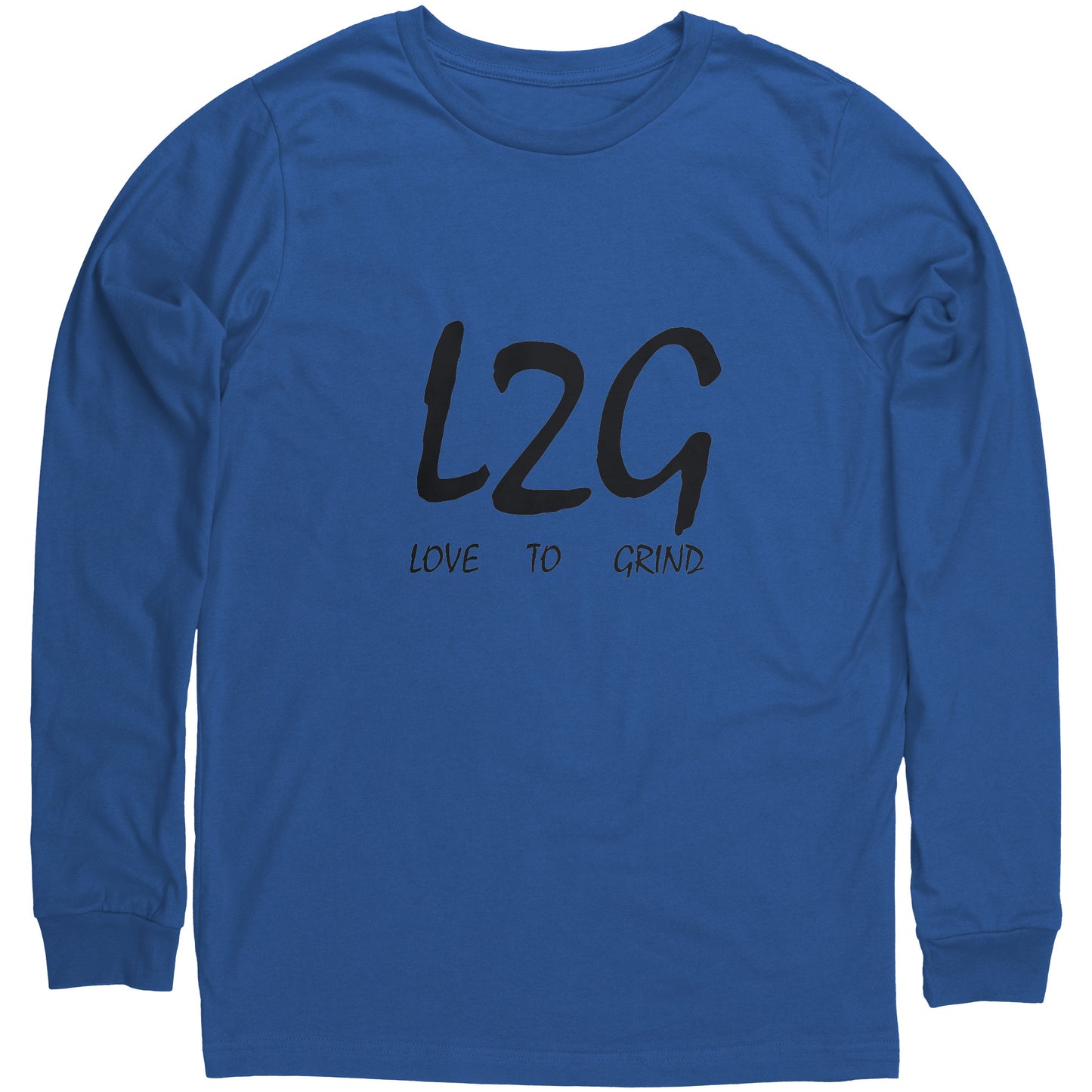 Love to Grind Canvas Long Sleeve Shirt
