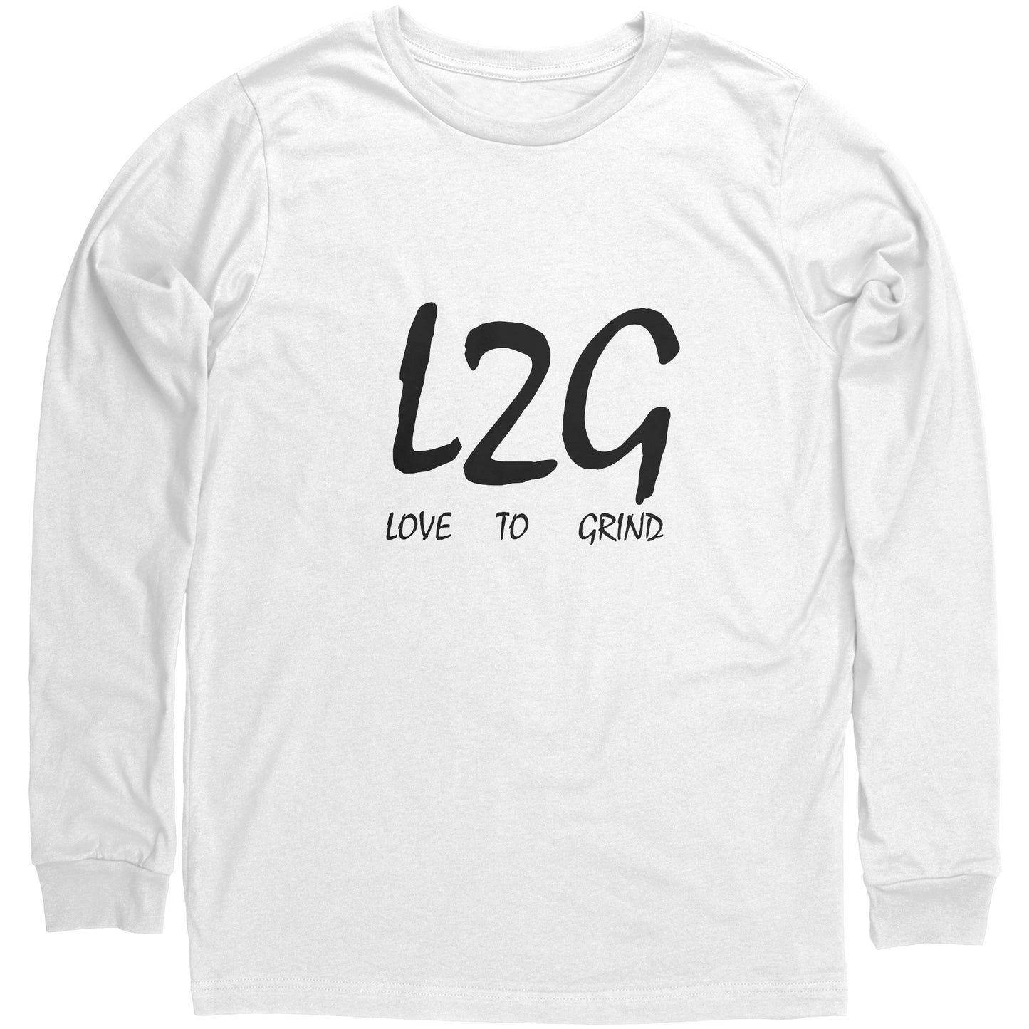 Love to Grind Canvas Long Sleeve Shirt